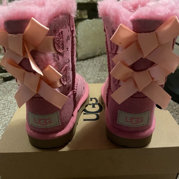 Ugg Bailey Bow Moon and Stars toddler boots
